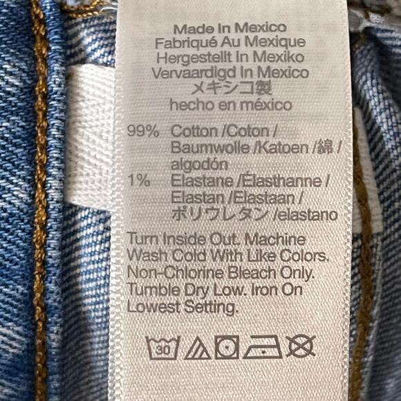 NWT Madewell The Perfect Vintage Jean | Light Wash | Distressed | Size 32 - Picture 8 of 10